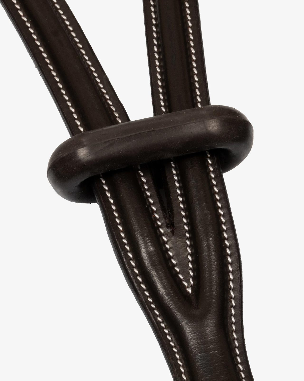 Collier martingale with contrast stitching