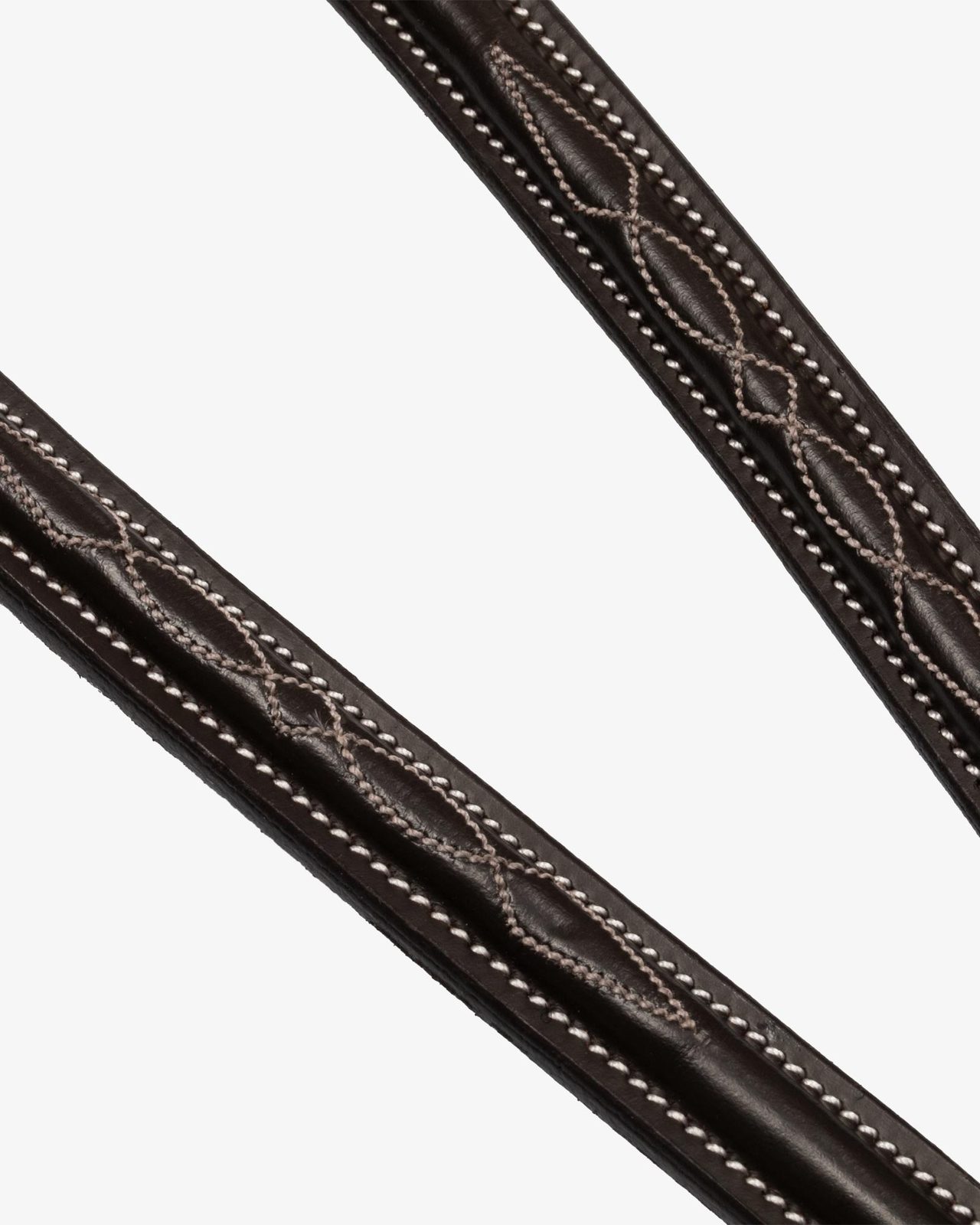 Collier martingale with contrast stitching