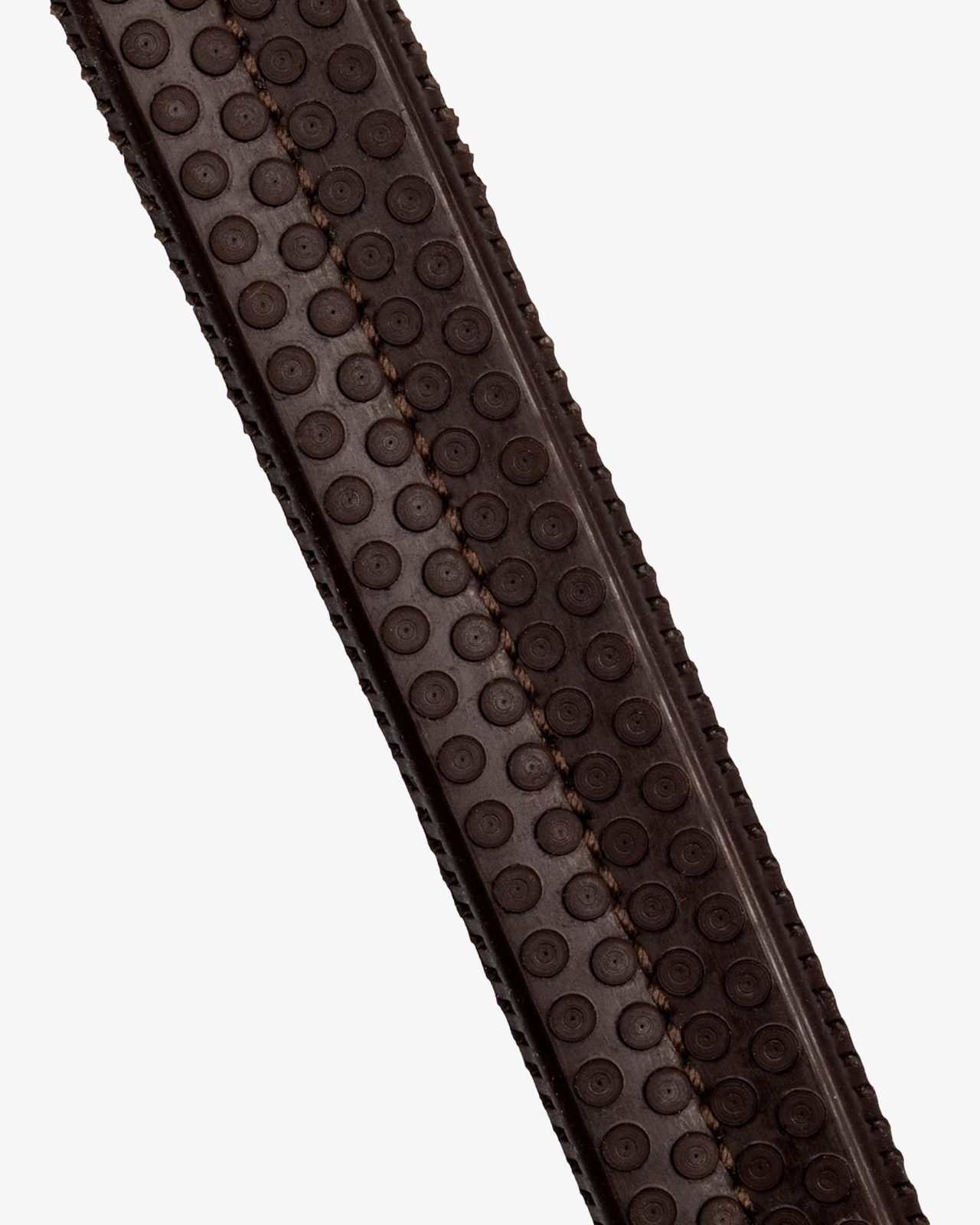 Leather and rubber reins