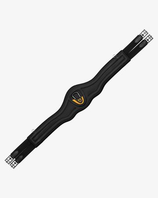 Jumping girth contoured leather