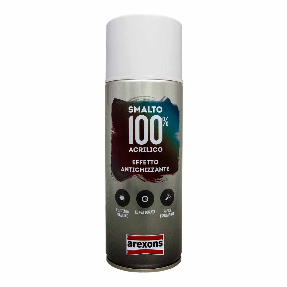 VERNICE SPRAY BOMBOLETTA NERO OPACO UNIVERSALE SMALTO INTERNI ESTERNI 600ml 83230374