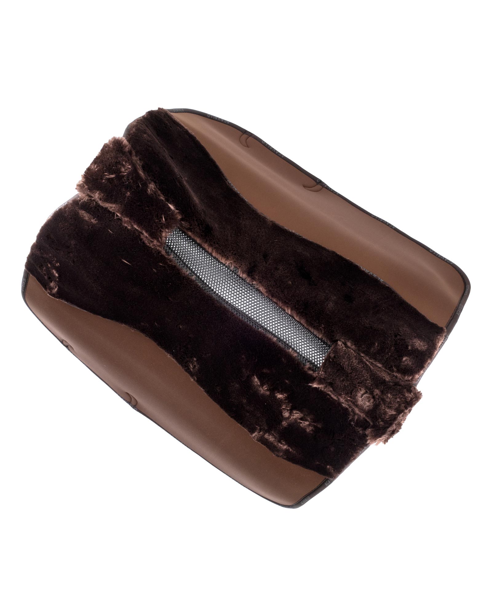 Saddle pad DS CW-3DS louvre shaped internal faux sheepskin