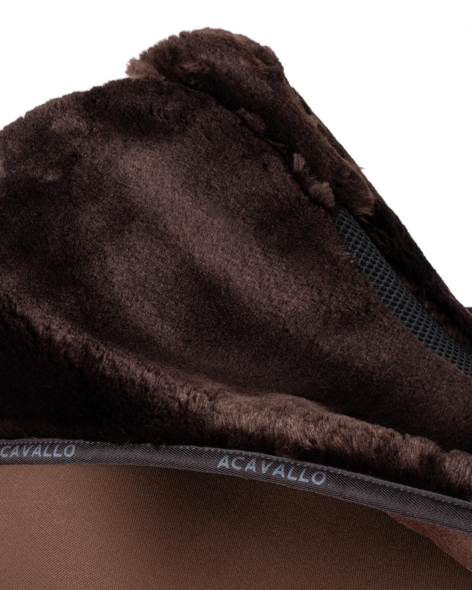 Saddle pad DS CW-3DS louvre shaped internal faux sheepskin