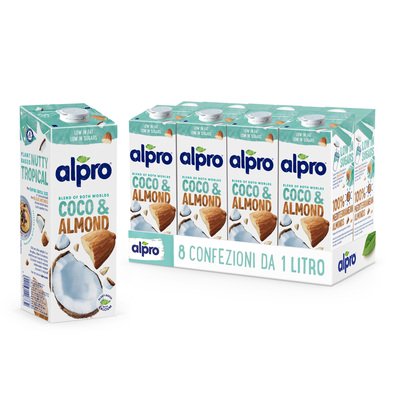 ALPRO CLASSICO Bevanda Vegetale Cocco e Mandorla 8x1l