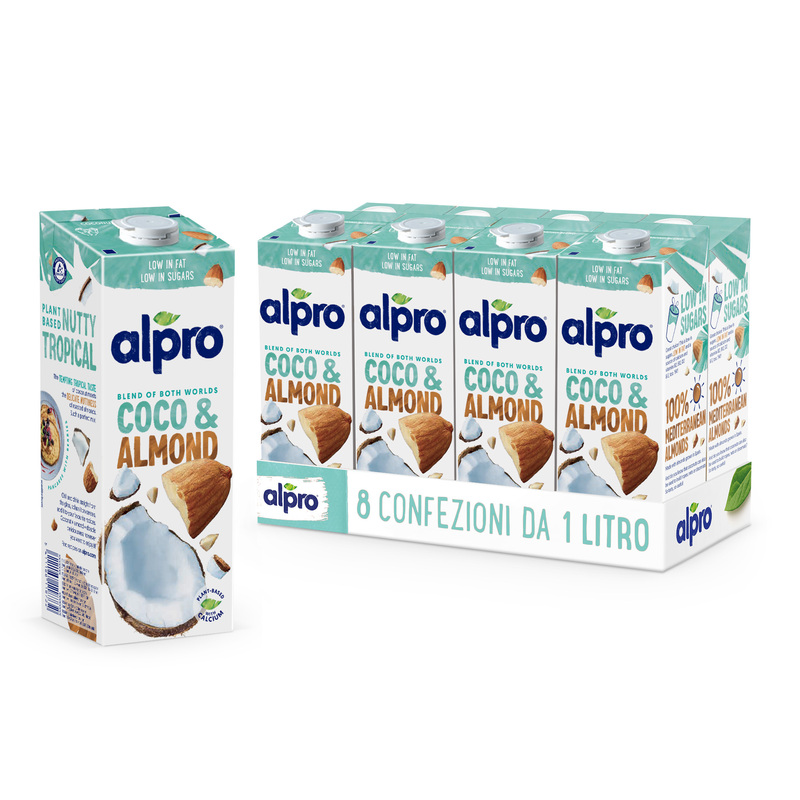 ALPRO CLASSICO Bevanda Vegetale Cocco e Mandorla 8x1l