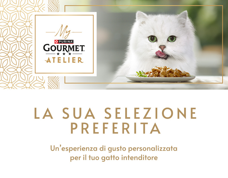 Gourmet Atelier - le ricette preferite del tuo gatto a 0,68€ a porzione