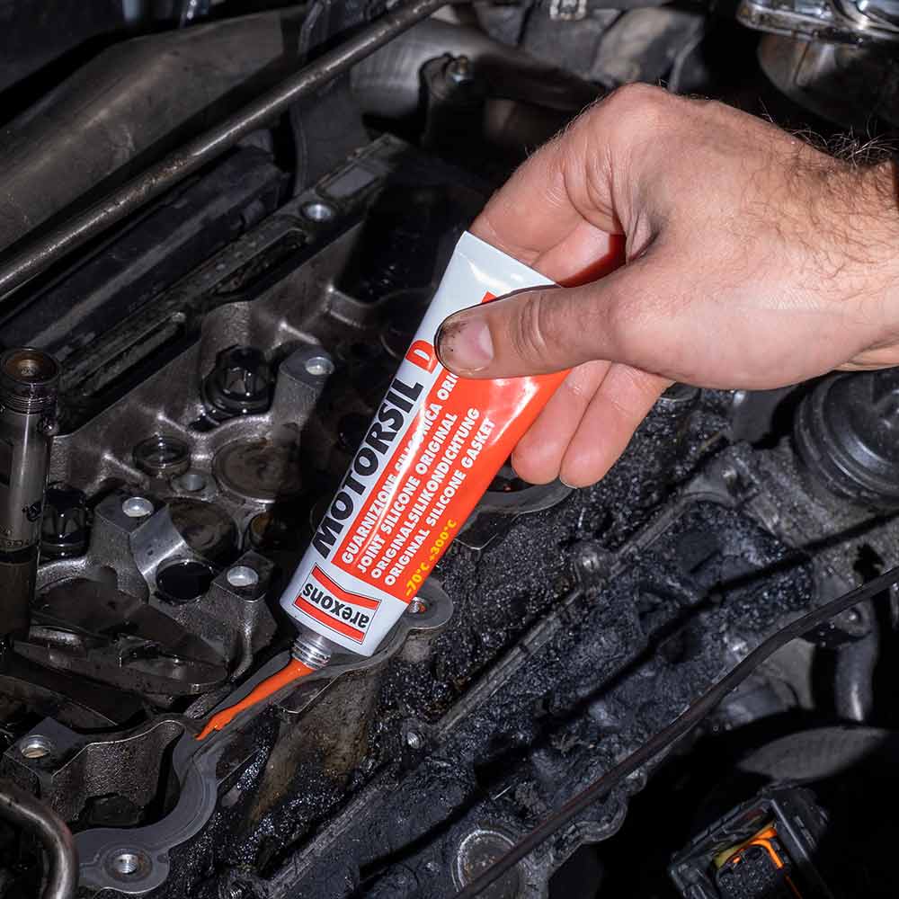 Pâte D'étanchéité Rouge Motorsil Pour Joints - AREXONS - 60g - Neuf