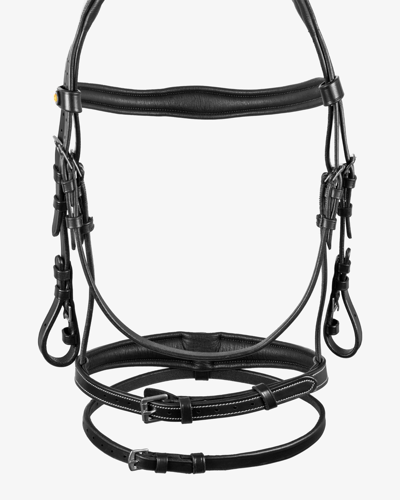 Bridle in soft stitched leather