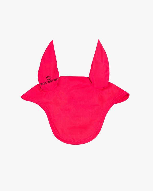 Cotton pony fly veil with elasticated ears