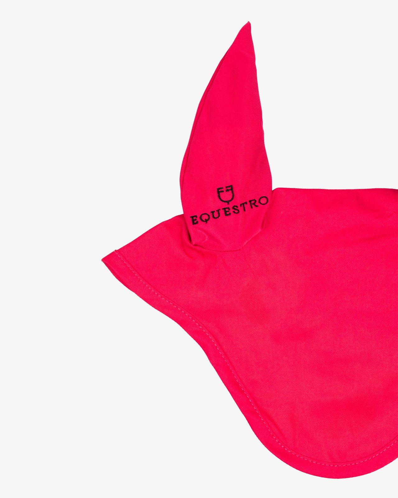 Cotton pony fly veil with elasticated ears