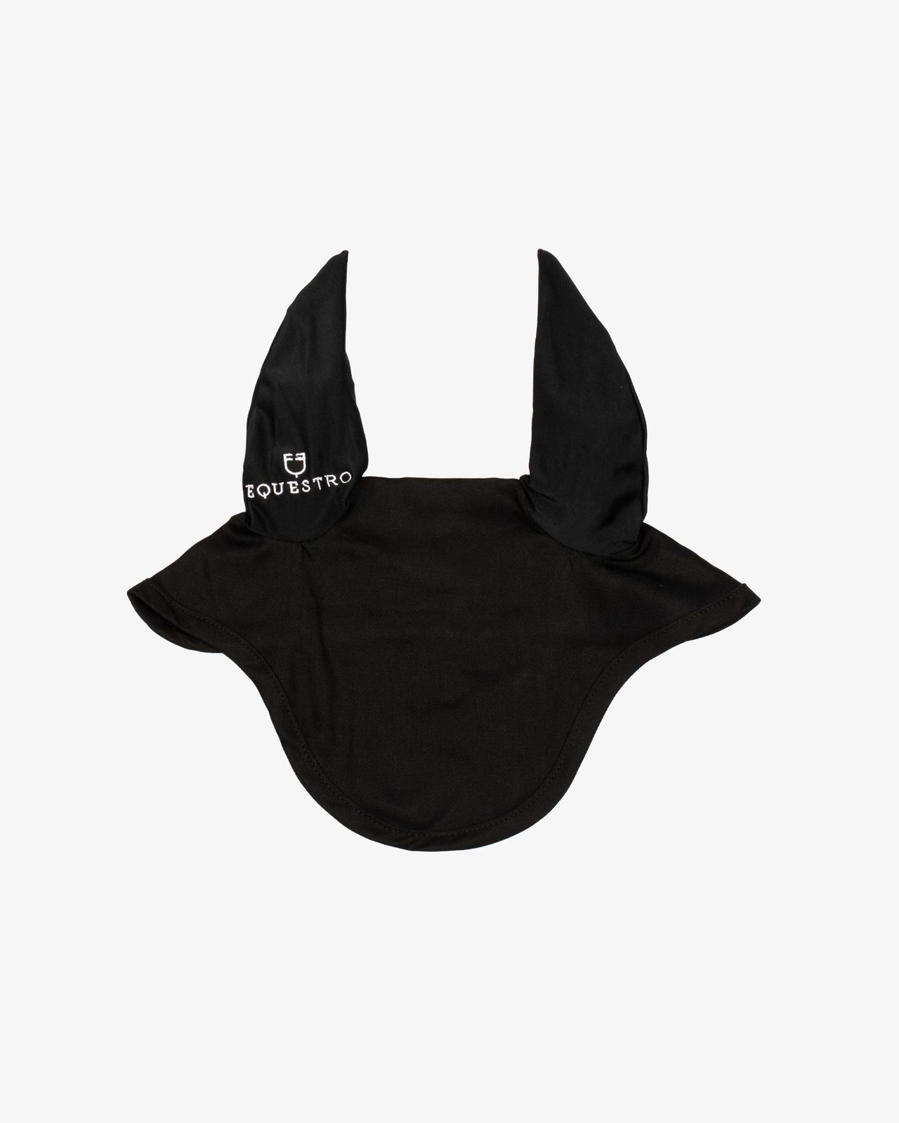 Cotton pony fly veil with elasticated ears
