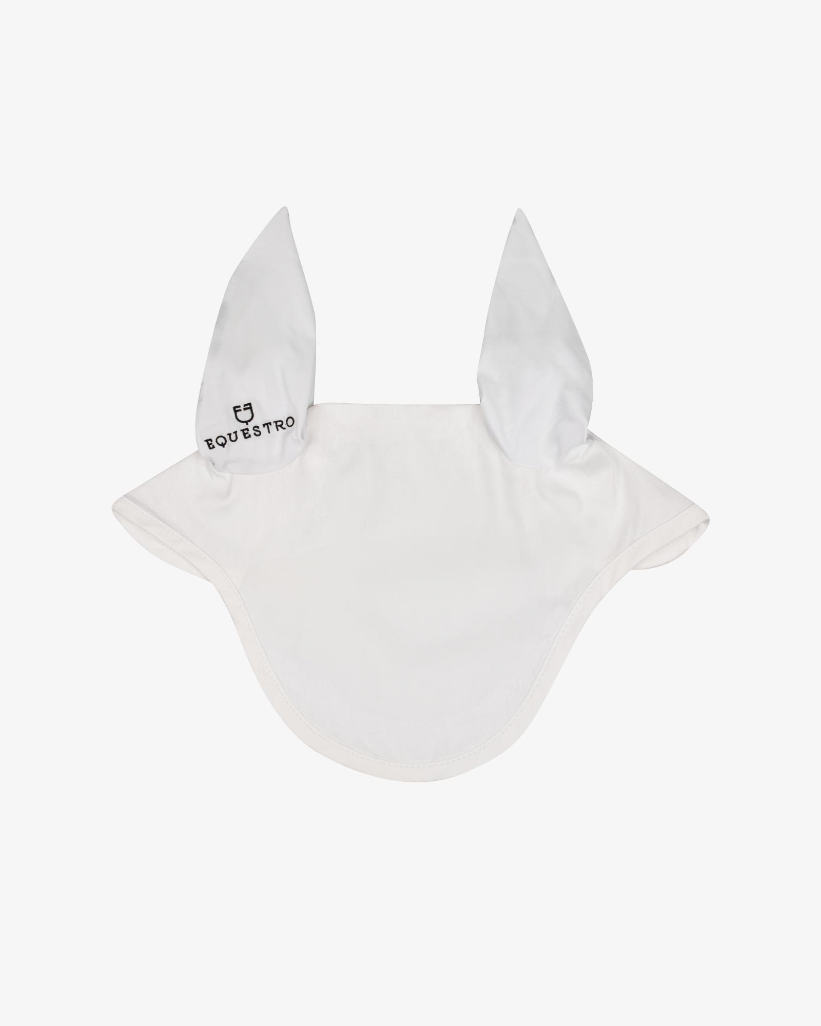 Cotton pony fly veil with elasticated ears