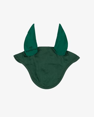 Cotton pony fly veil with elasticated ears