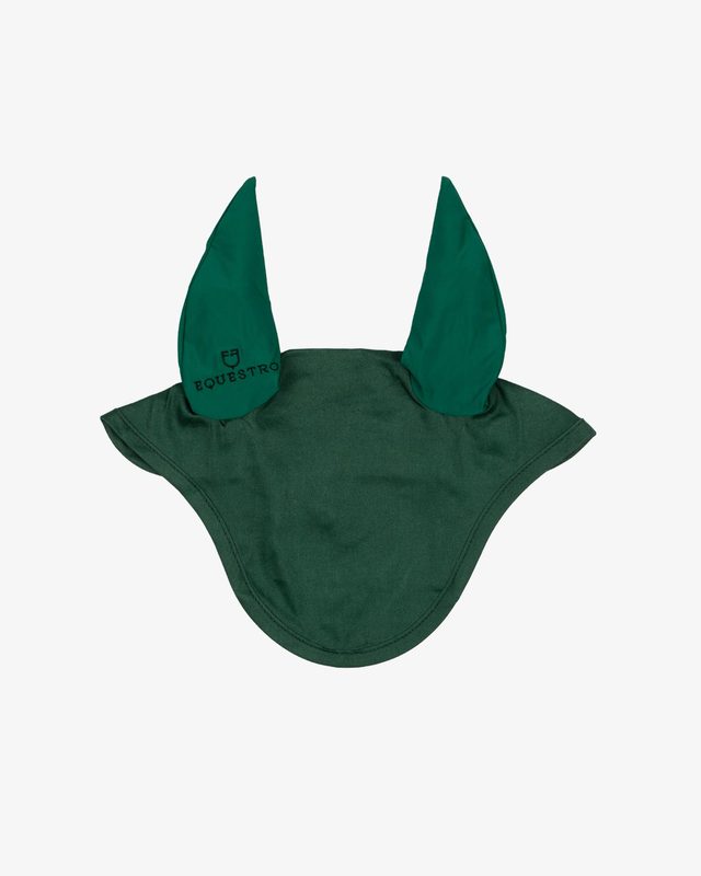 Cotton pony fly veil with elasticated ears