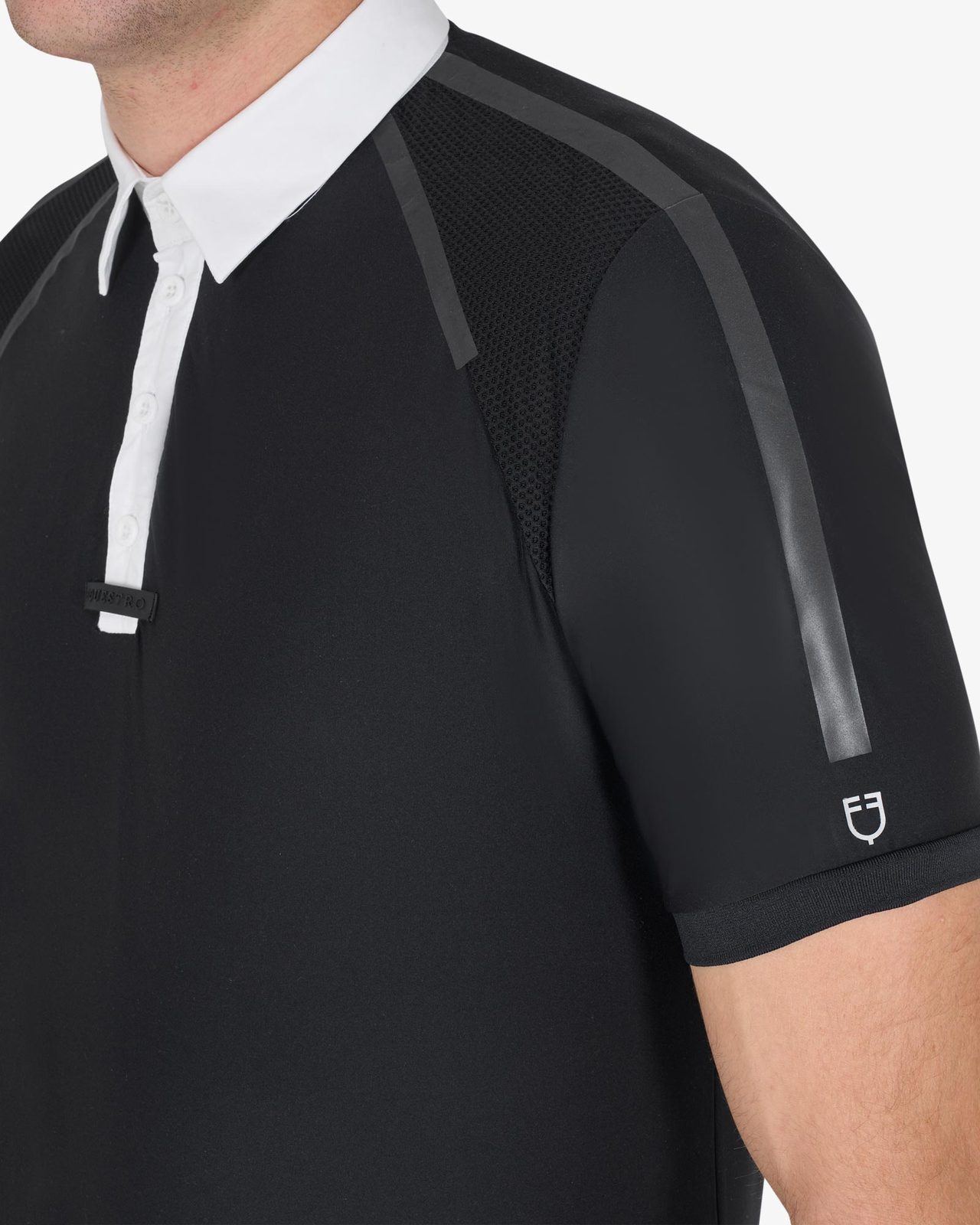 Polo uomo da concorso slim fit mezza manica