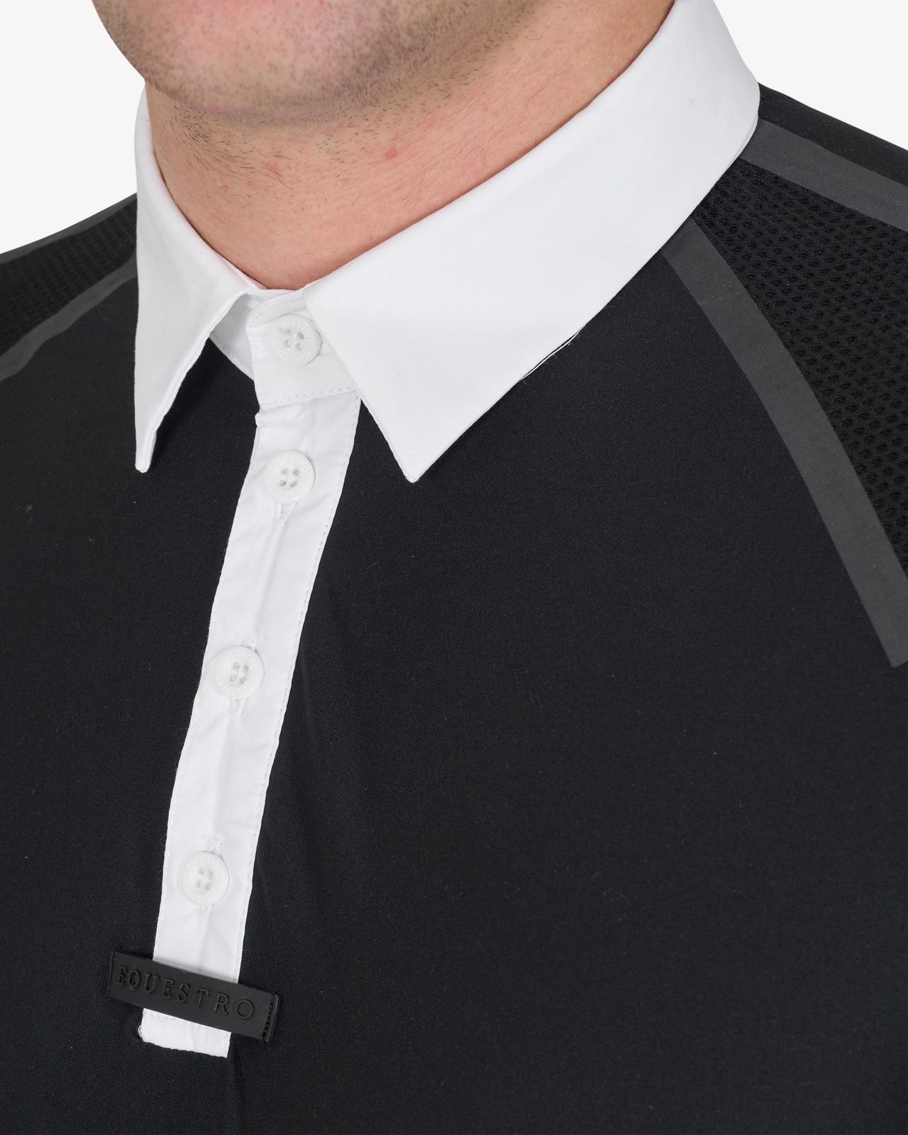 Polo uomo da concorso slim fit mezza manica