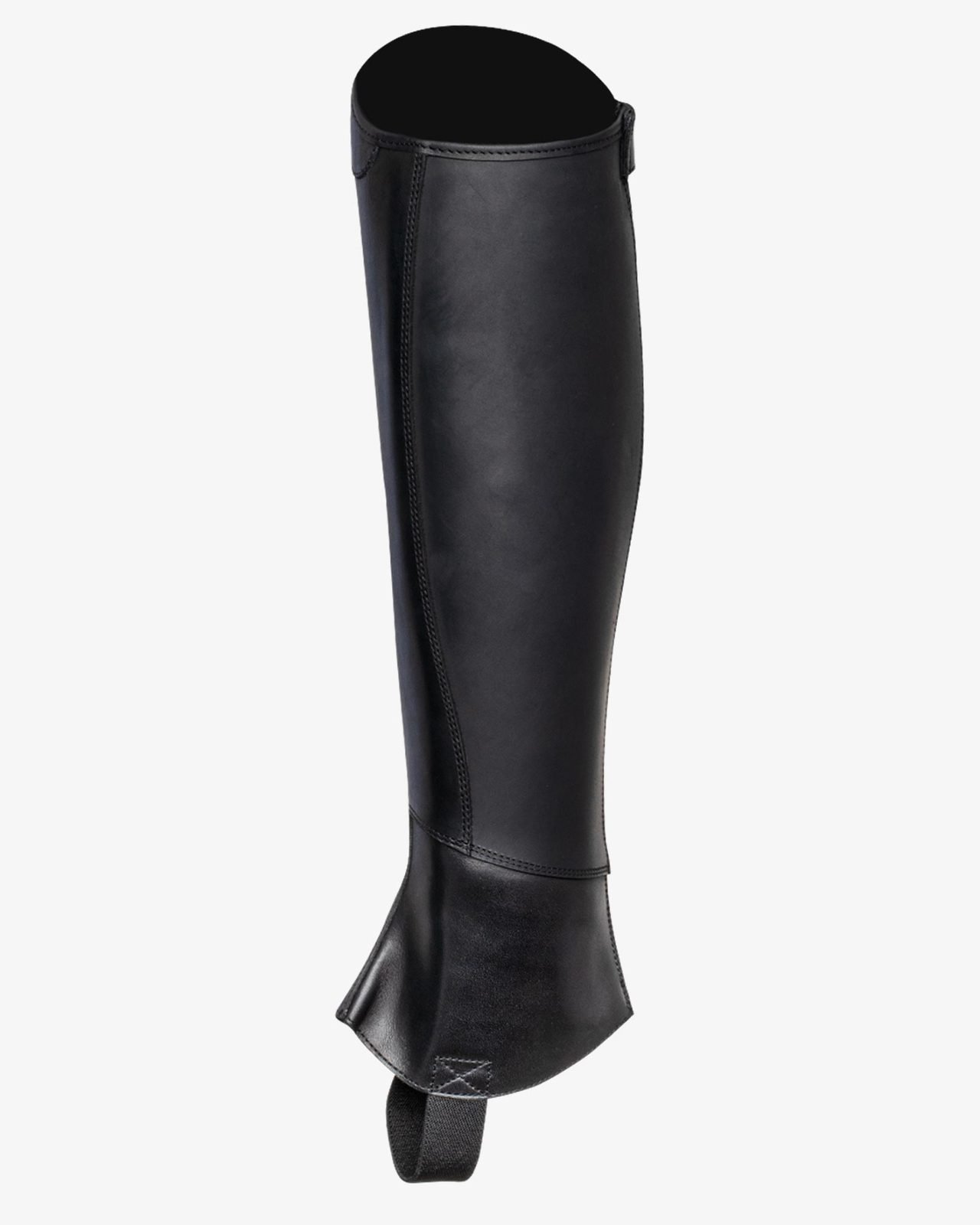 Unisex chaps with back zip and elastic band