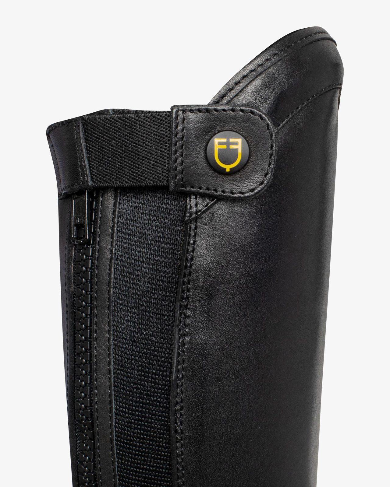 Unisex chaps with back zip and elastic band