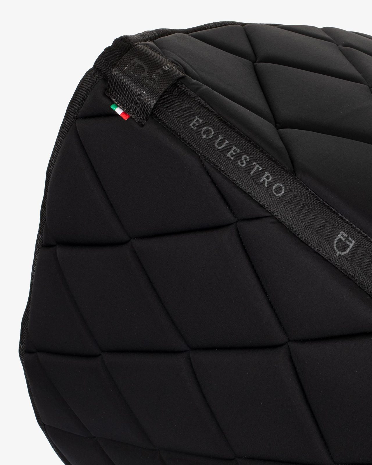 Dressage saddle pad rhinestone logo
