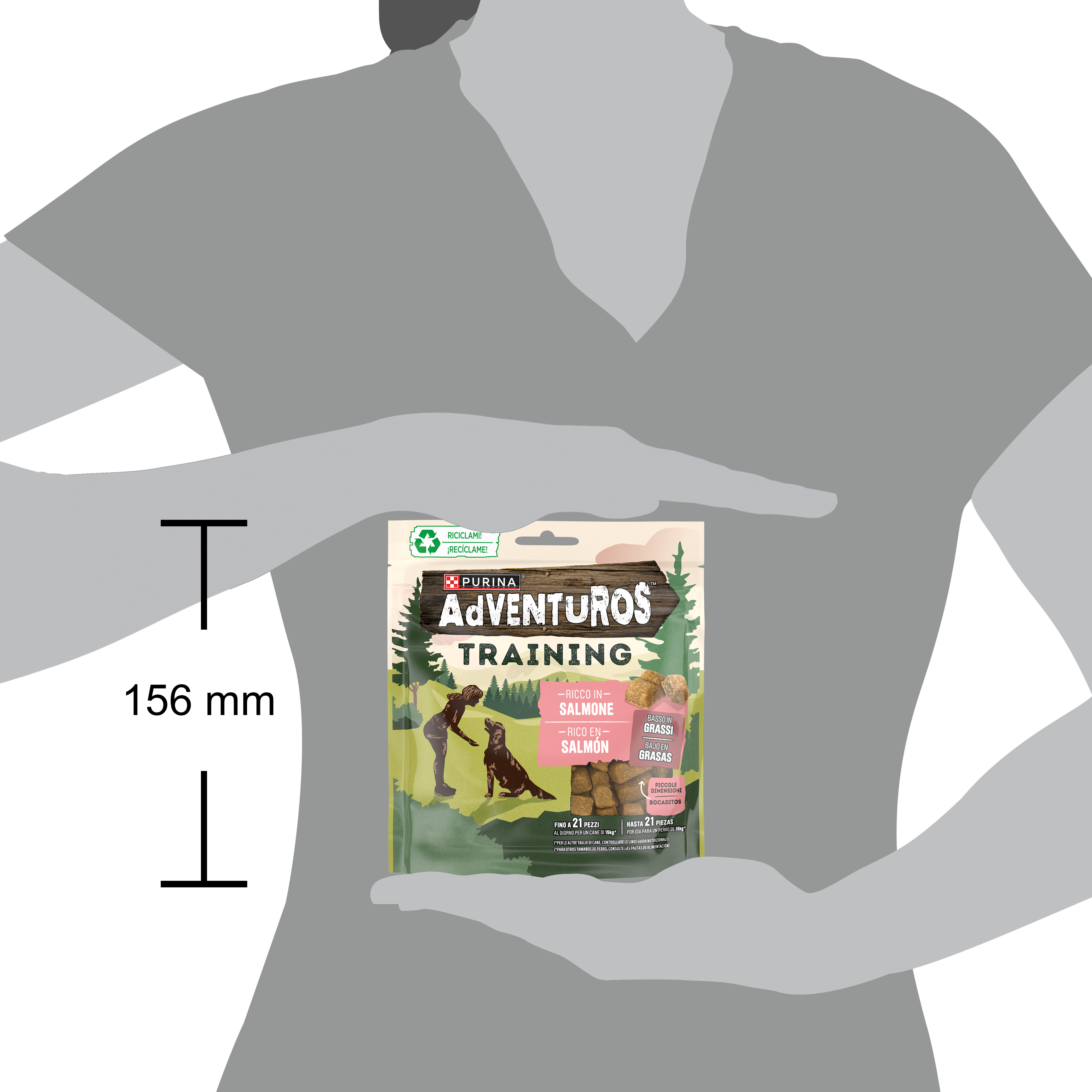 Adventuros Training Salmone 115g
