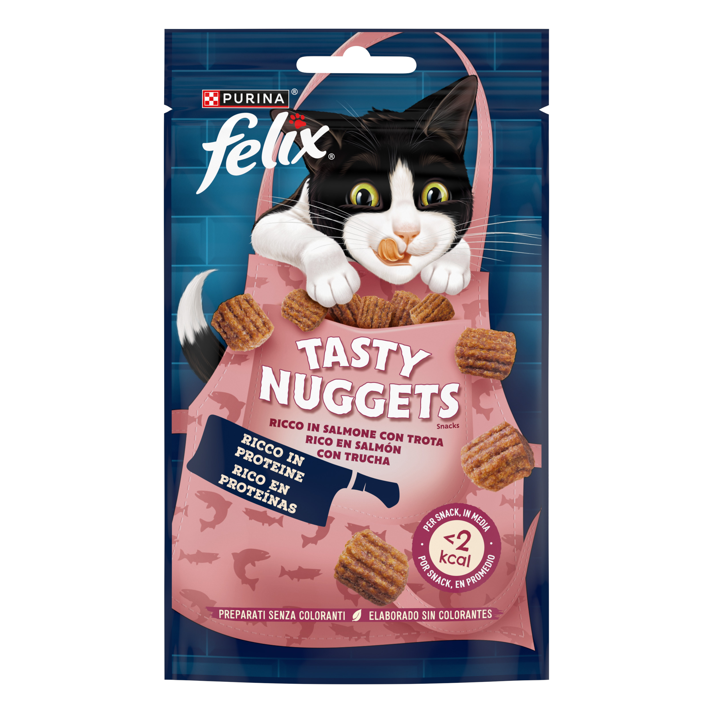 Snack Per Gatti Catz Finefood Meatz - Strisce Di Vitello Croccanti, Senza Cereali, 45g - Foto 2