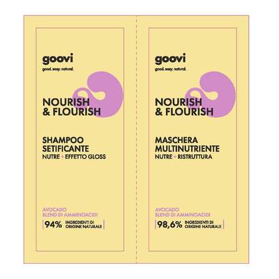 sachet shampoo + maschera