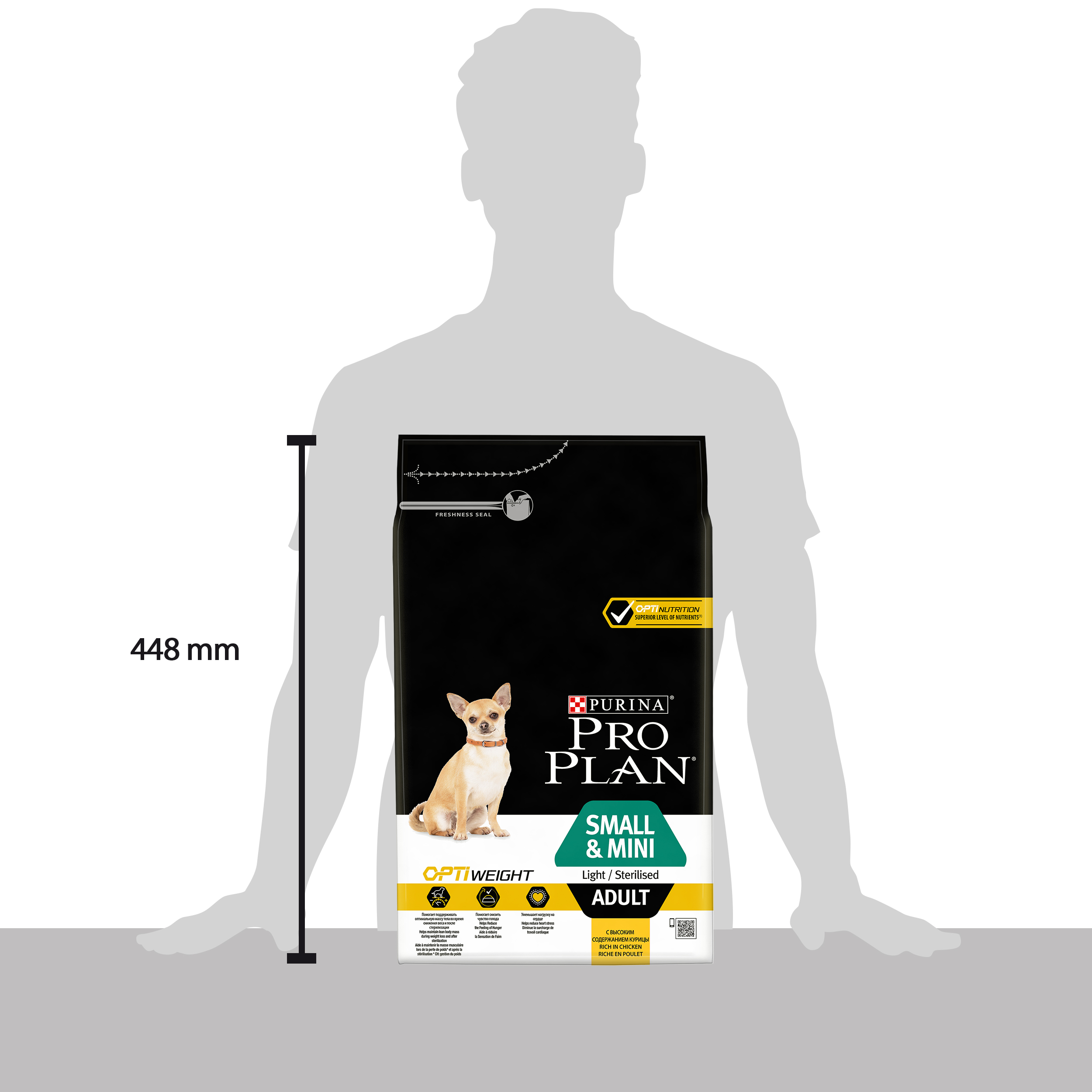 Purina Pro Plan Small & Mini Adult Light / Sterilised Ricco In Pollo

