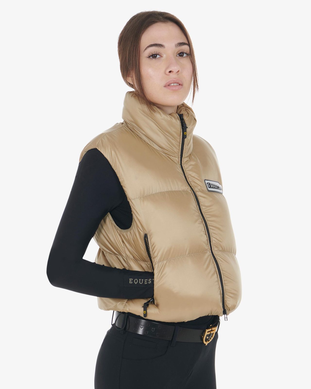 Smanicato donna corto con zip