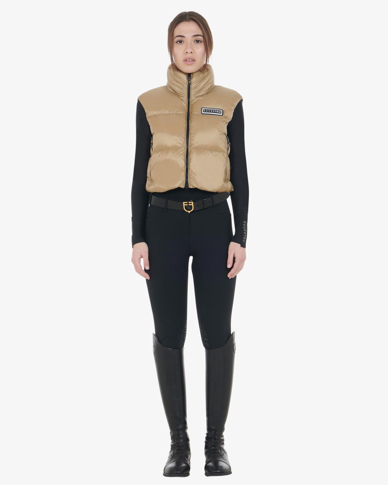 Smanicato donna corto con zip