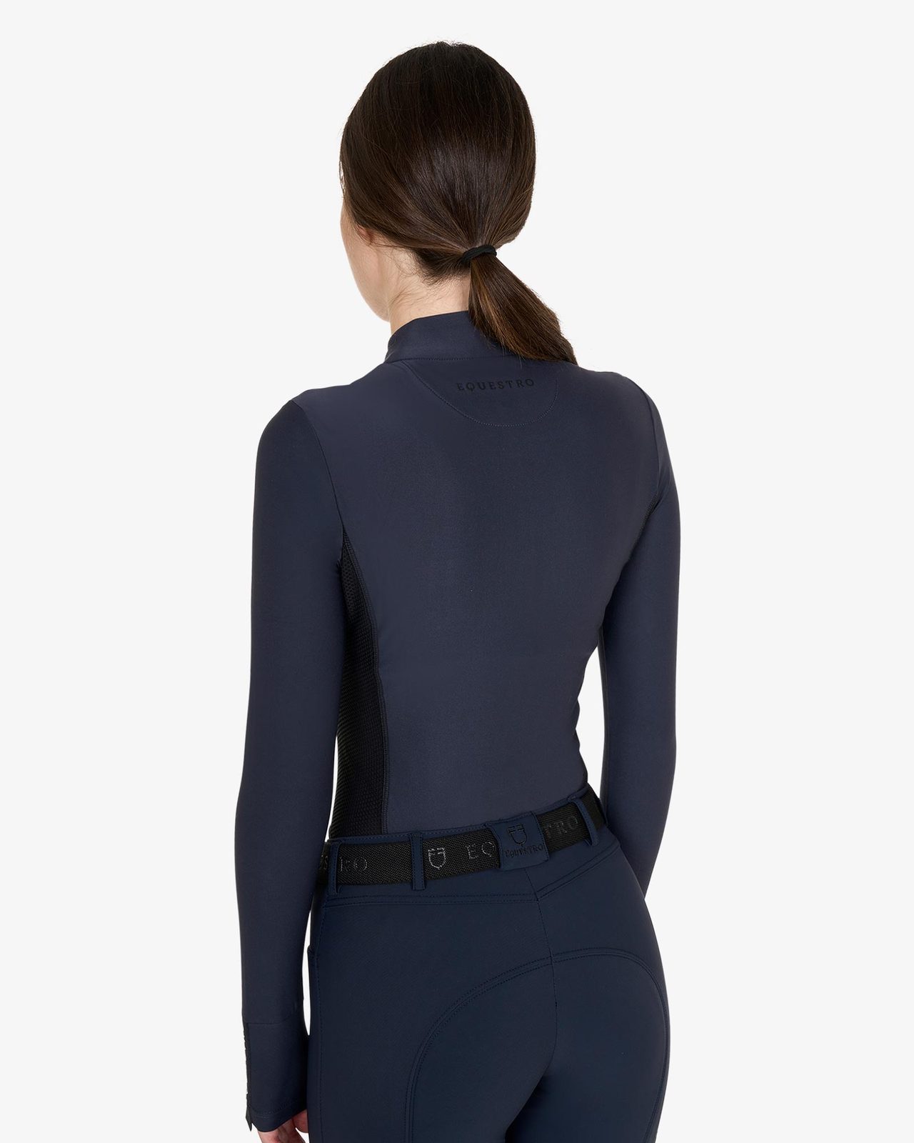 Polo tecnica donna da allenamento manica lunga