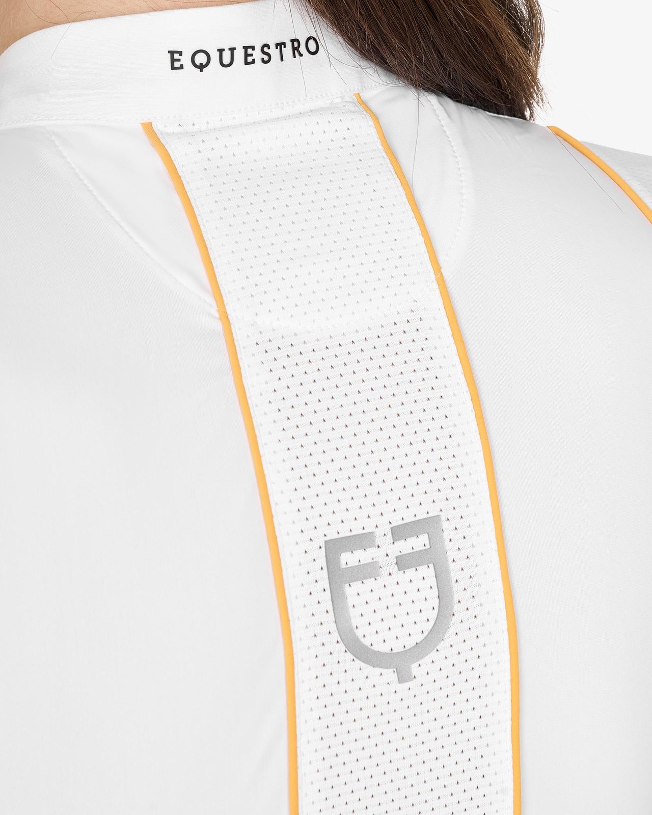 Polo donna slim fit da concorso con bottoni