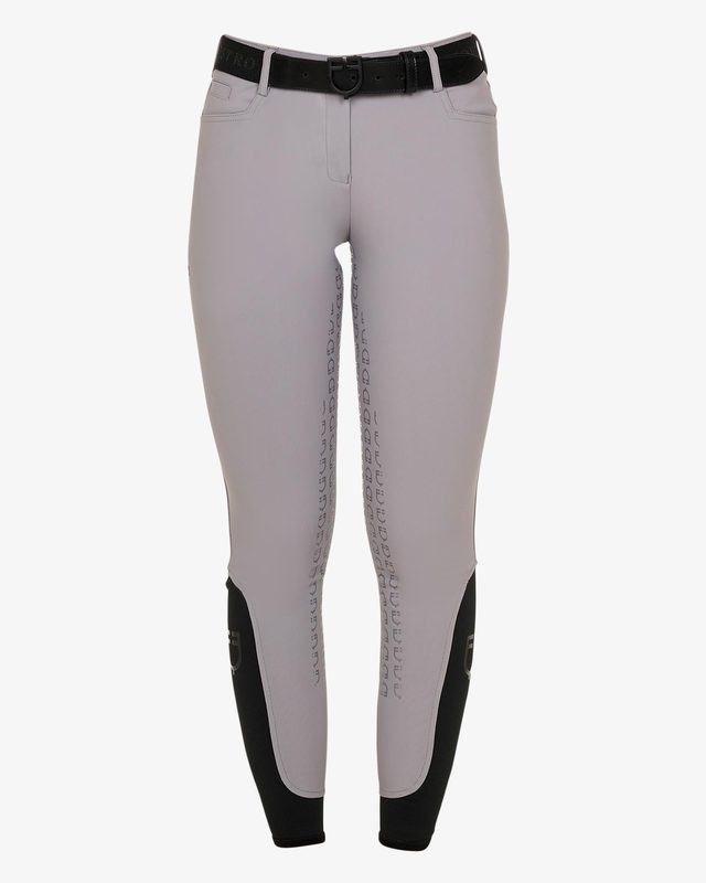 Women's full grip breeches in technical fabric