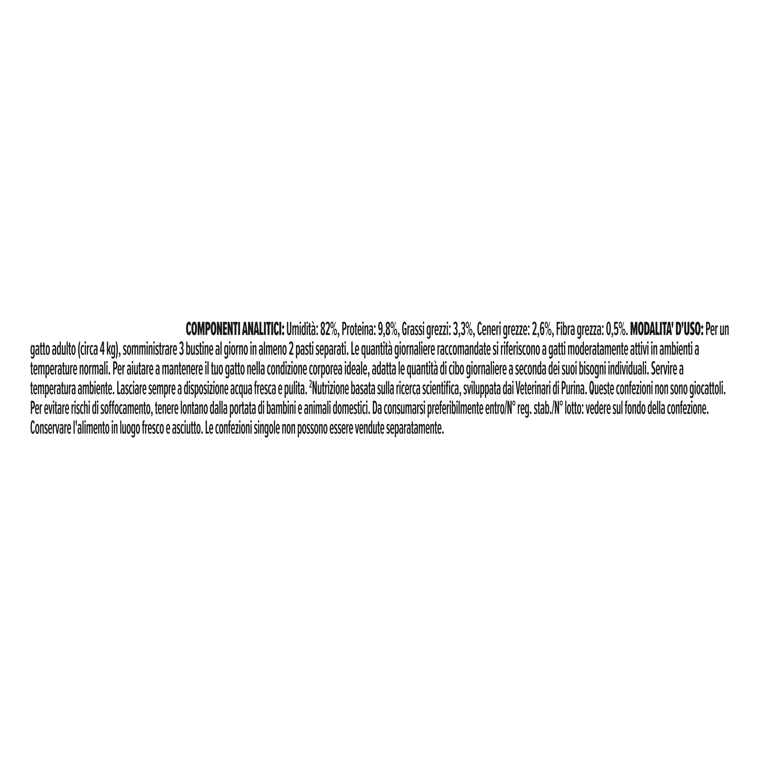PURINA PRO PLAN WET CAT STERILISED in gelatina con Pesce dell'Oceano