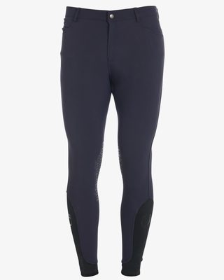Pantaloni uomo slim fit grip con logo Equestro
