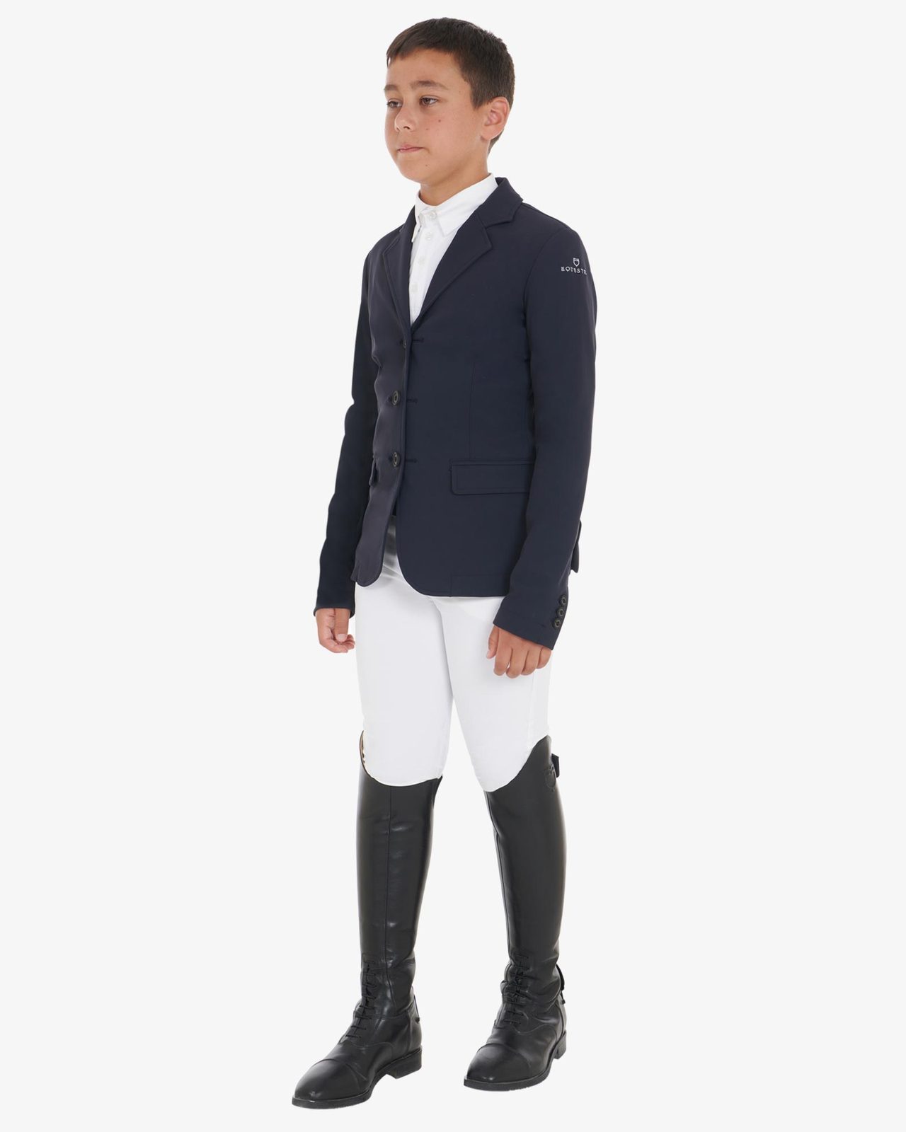 Kids' competition jacket with three buttons