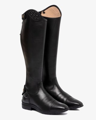 Unisex boots with multilogo insert