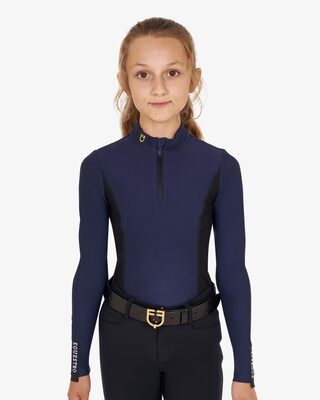 Base layer bambina a manica lunga da allenamento