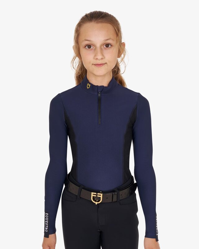 Base layer bambina a manica lunga da allenamento