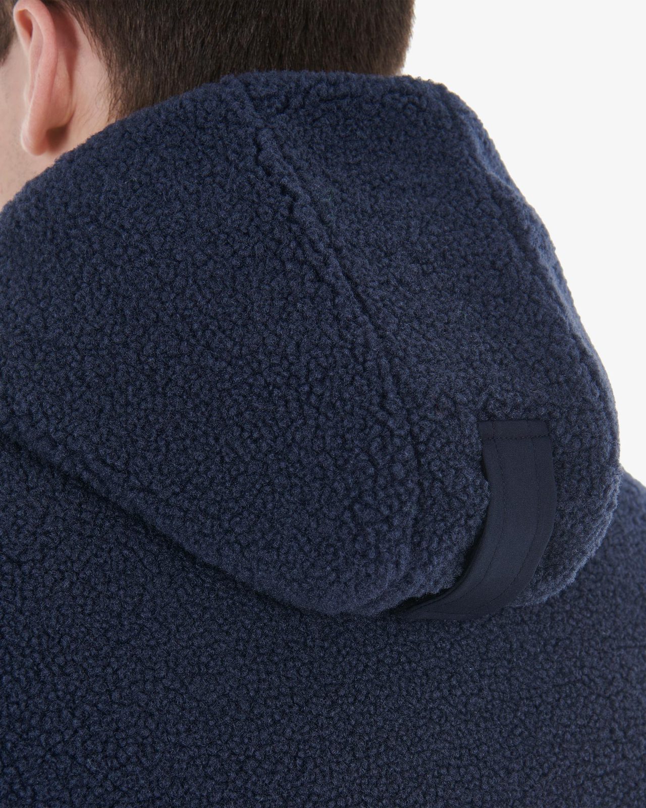 Men's waterproof jacket with Teddy inserts