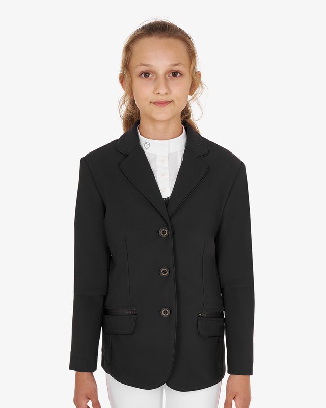 Girls' competition jacket in technical fabric