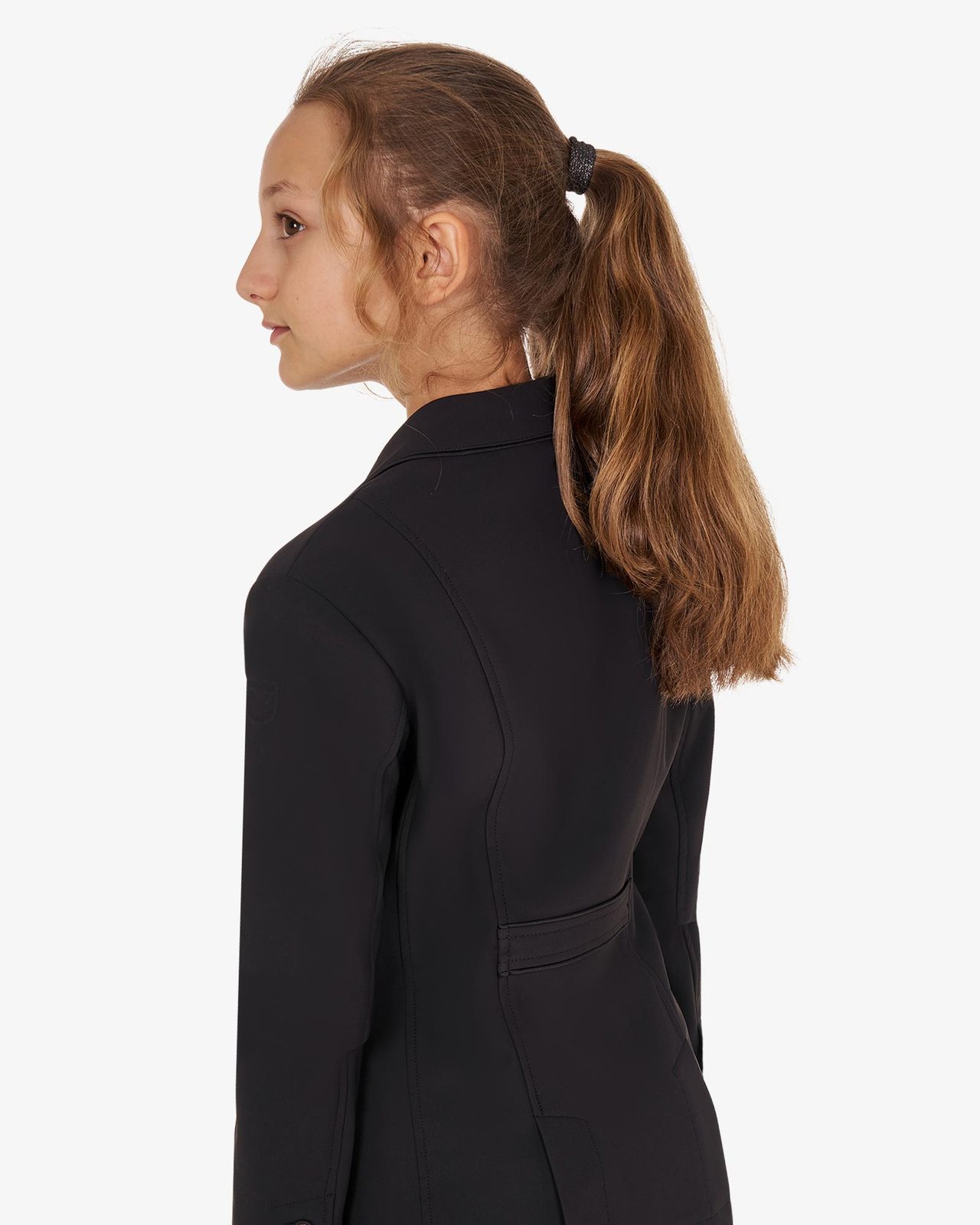 Girls' competition jacket in technical fabric