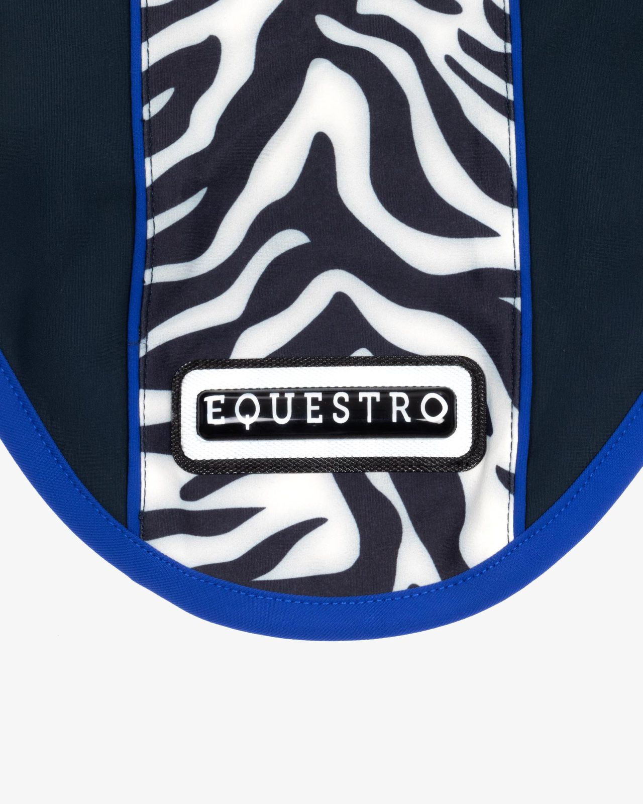 Fly veil in technical fabric with zebra central band