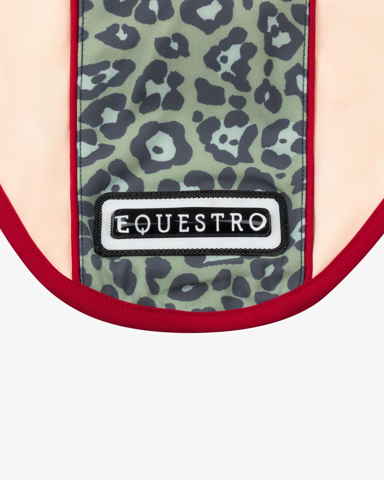 Fly veil in technical fabric with leopard central band