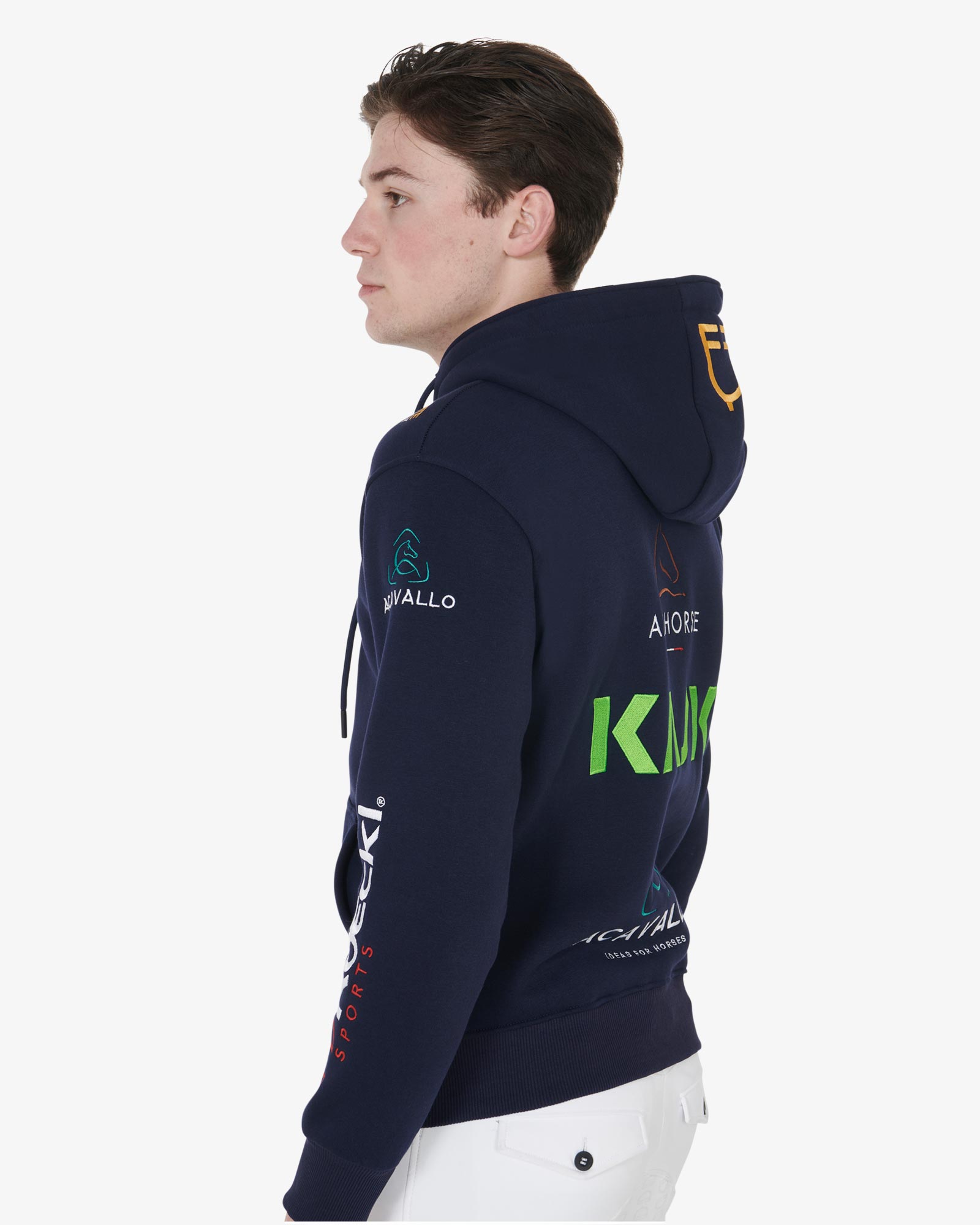 LYLE & SCOTT - Felpa uomo con cappuccio e logo