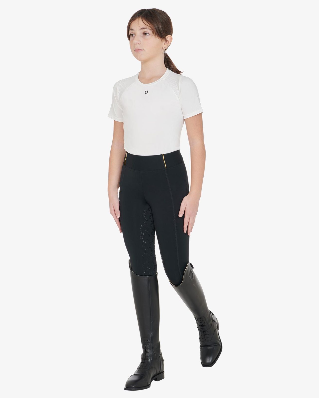 Girls' fleece lining leggings