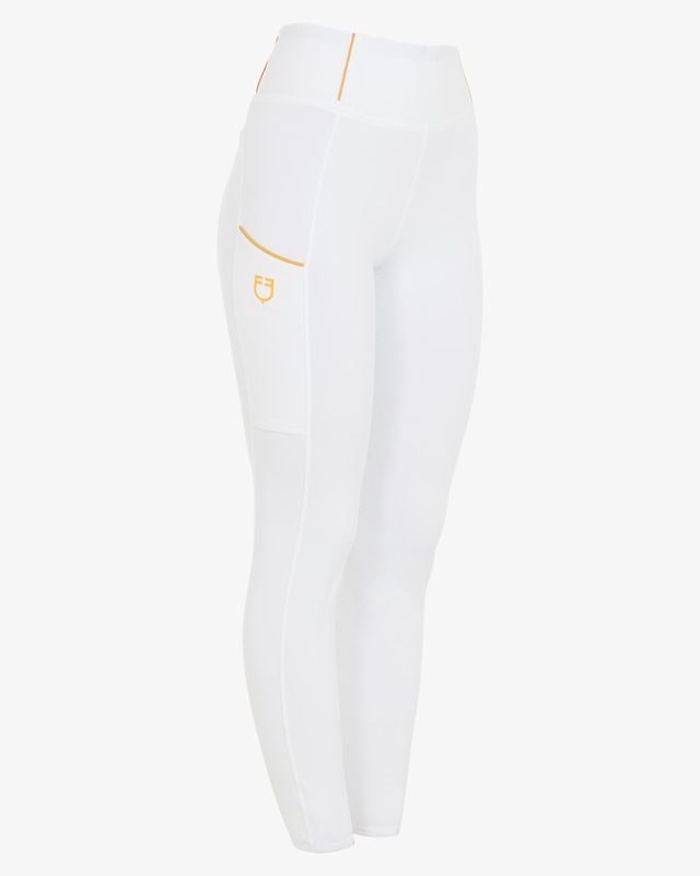 Leggings da bambina con fodera in pile