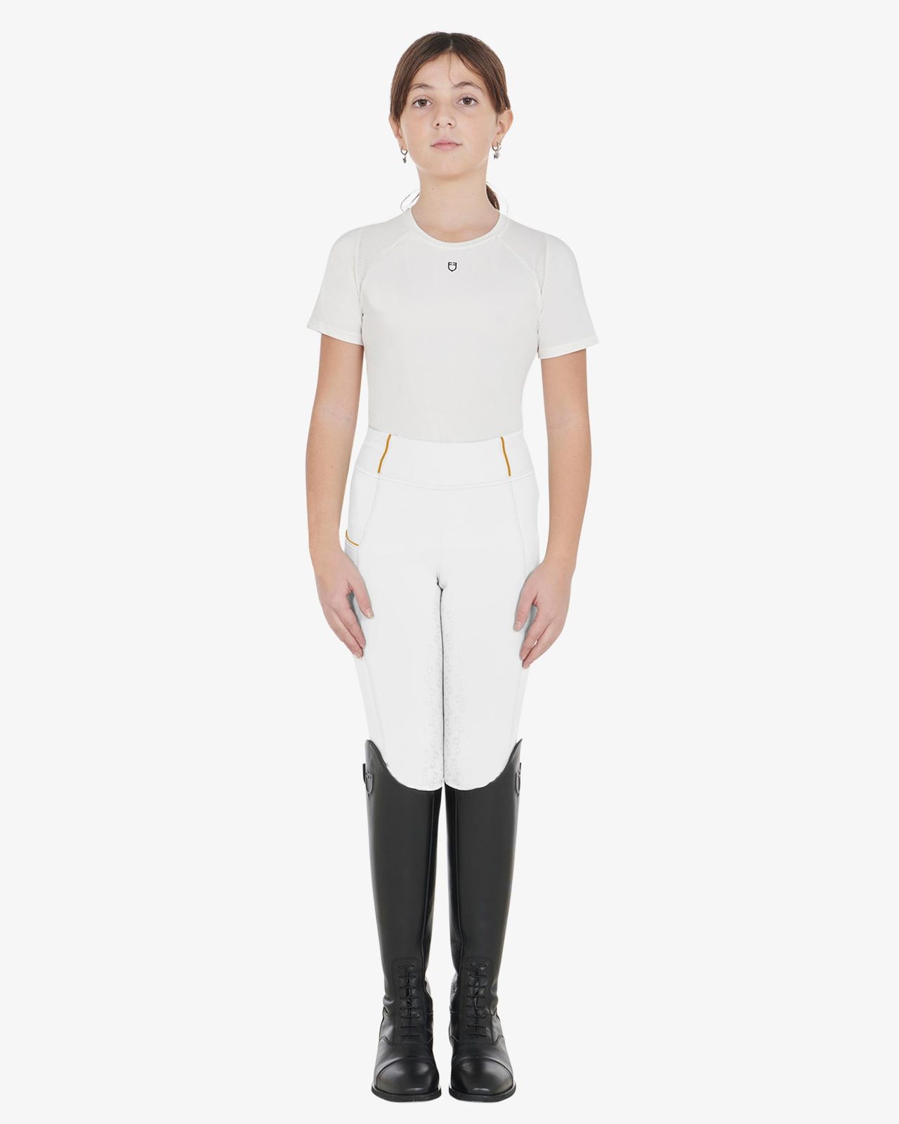 Girls' fleece lining leggings