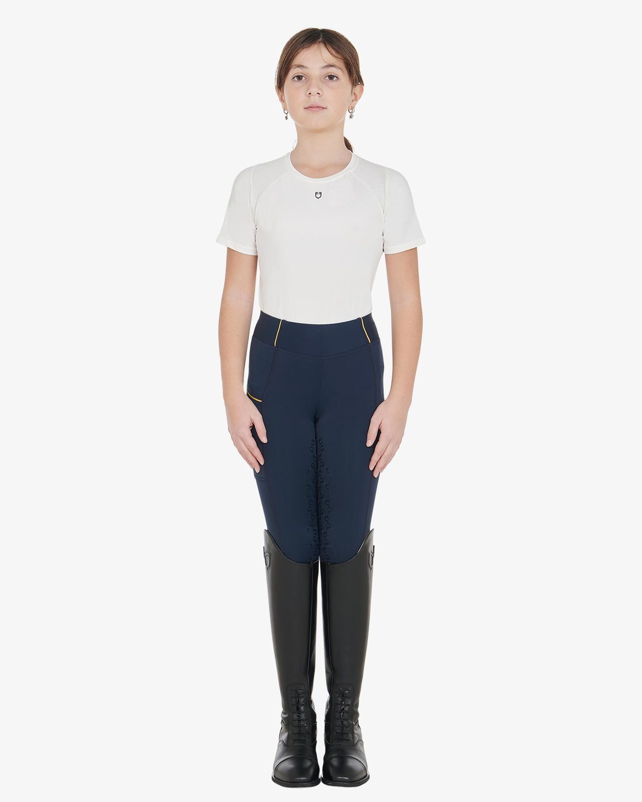 Girls' fleece lining leggings