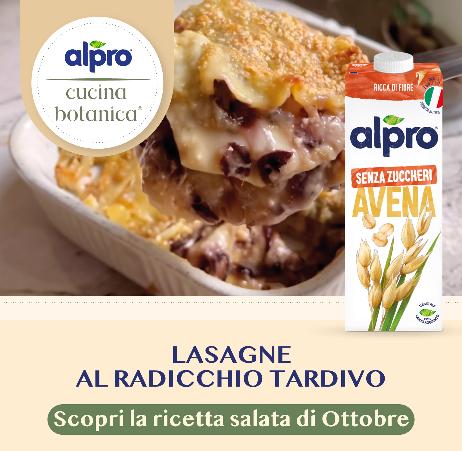 Lasagne al radicchio tardivo