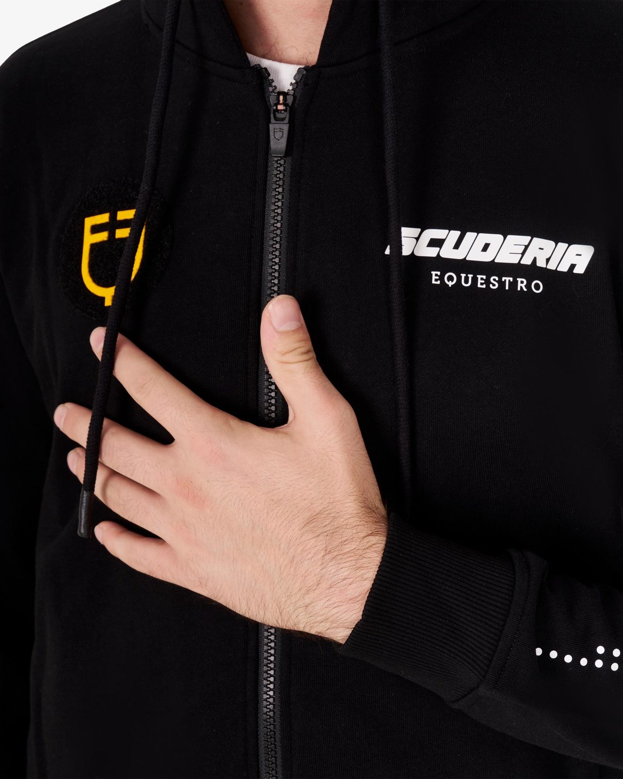 Felpa uomo cappuccio Scuderia Equestro